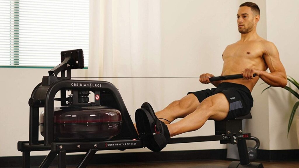 Obsidian Surge Water Rowing Machine